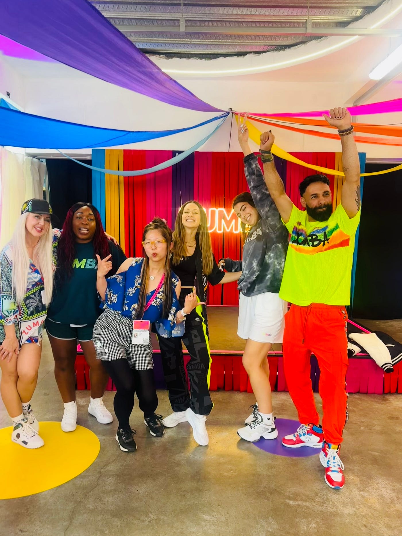 My highlight from SXSW London was undoubtedly the Zumba presentation by its co-founder and then dancing with the amazing team of high energy Zumba instructors between sessions. ❤