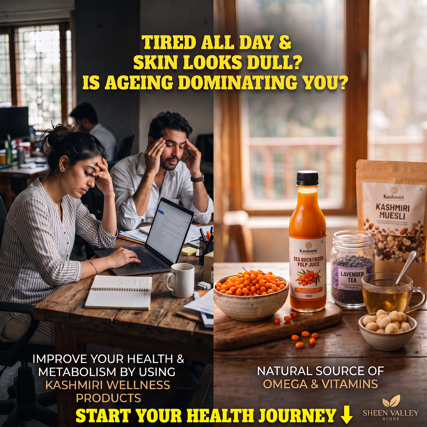 Do You Feel Tired All Day and Your Skin Looks Dull?