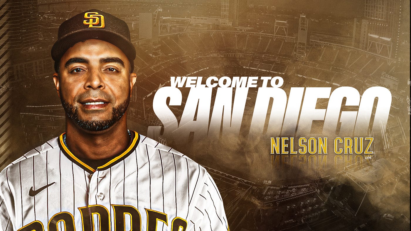 Padres Sign Nelson Cruz To One-Year Contract, by FriarWire