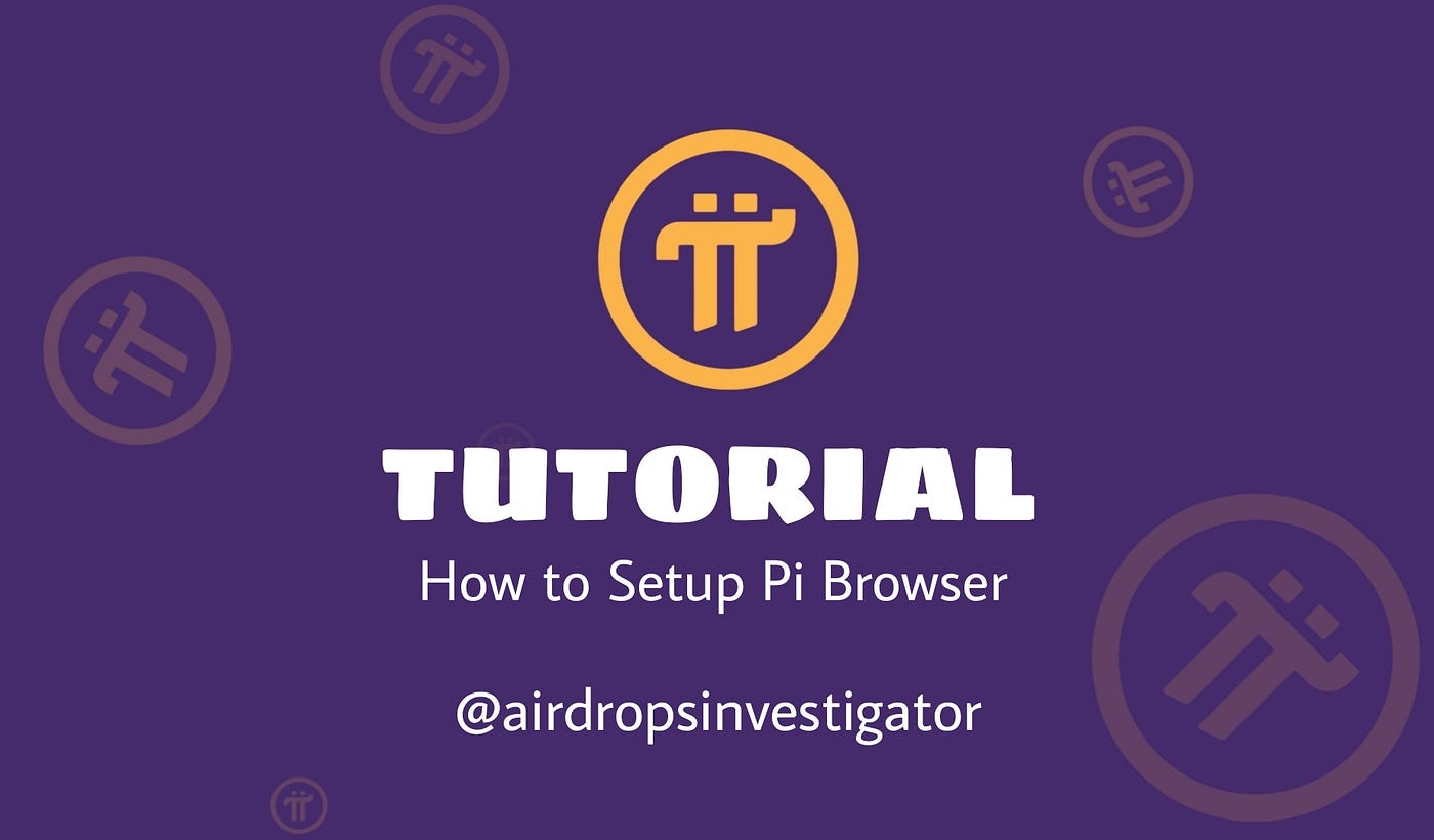 Steps on how to Setup Pi wallet. Kindly follow the procedures below to… |  by Deyinka Update Zone | Medium