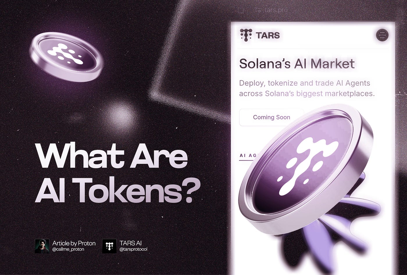 TARS AI Marketplace: The Rise of Permissionless AI and Tokenized  Intelligence | by Proton | Medium