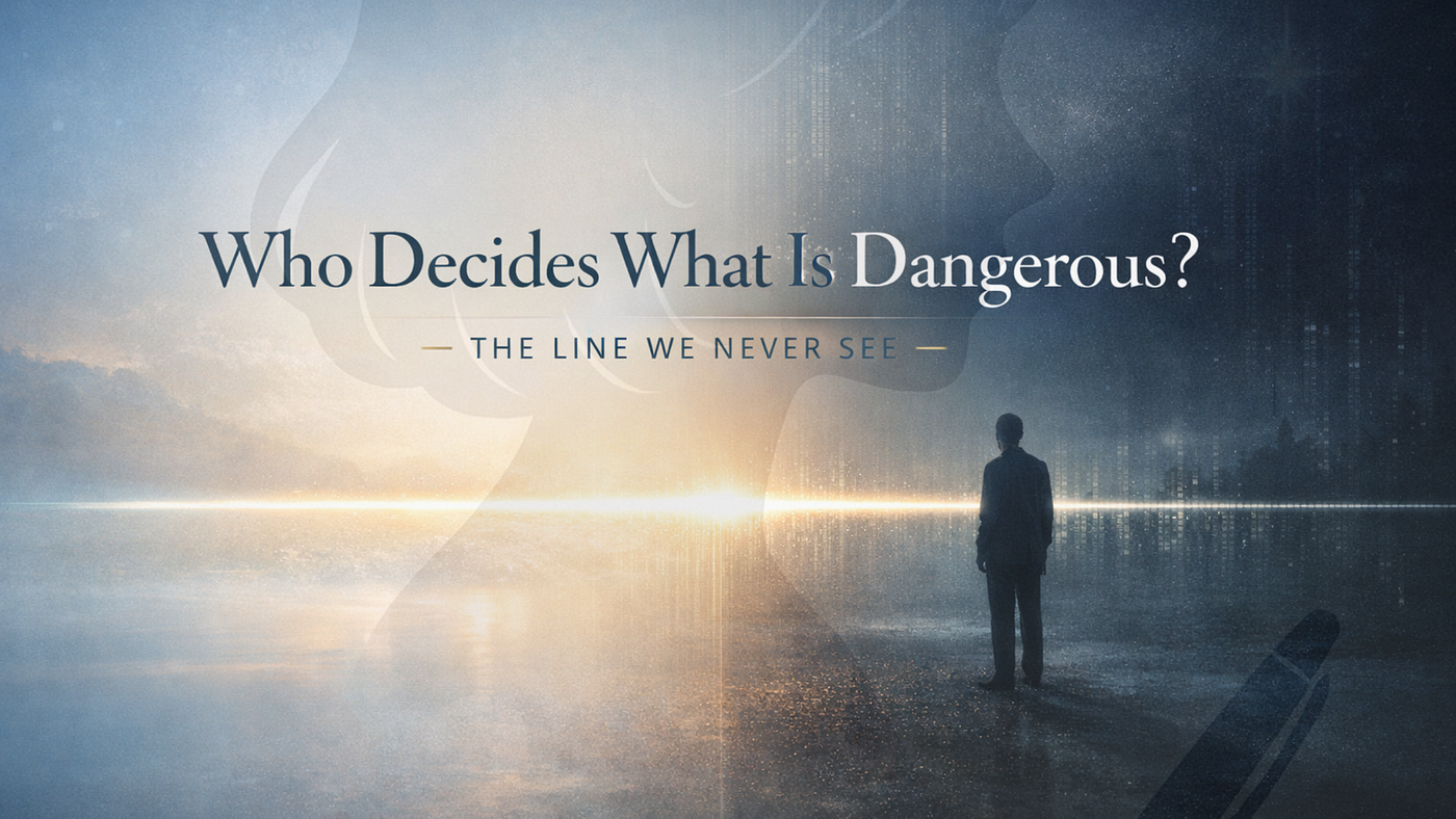 🌌 Silent Control Series｜Episode 4 Who Decides What Is Dangerous?