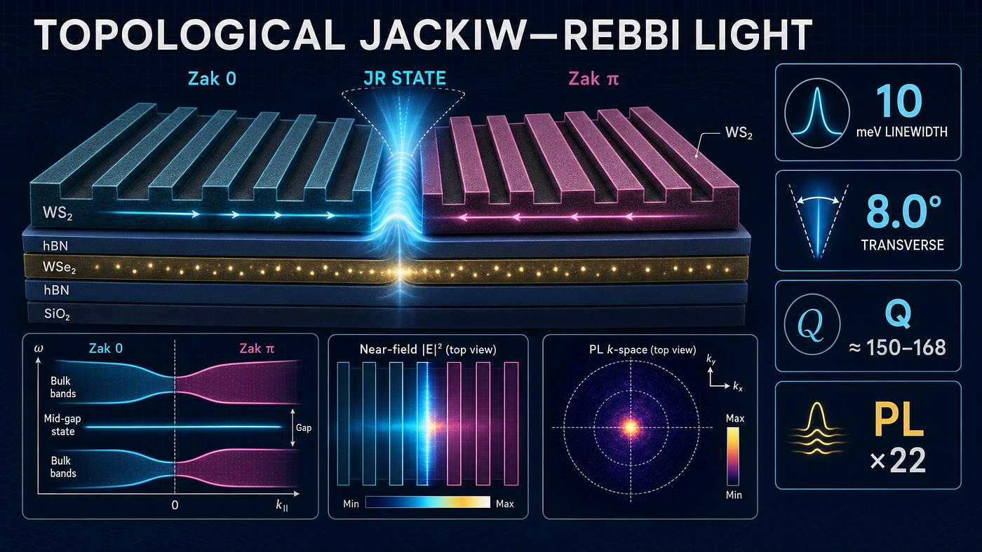 Open-Sourcing the Universe’s Code: A Topological Light State Trapped at a Density Domain Wall