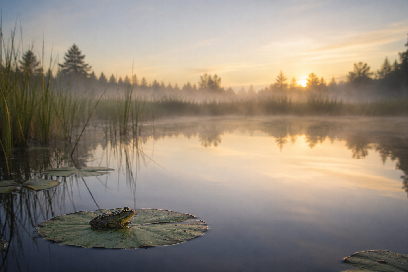 Dawn frog