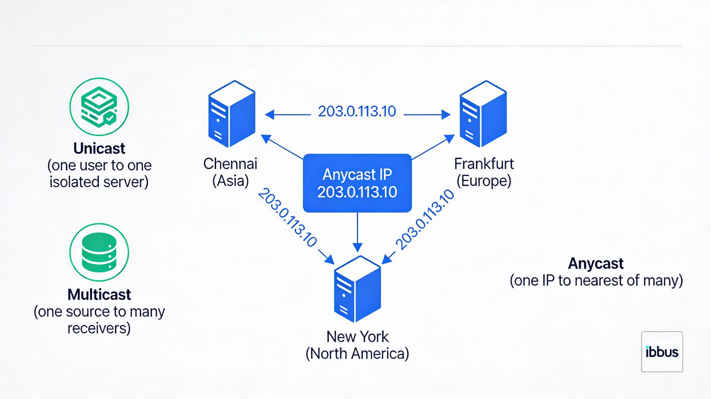 The Hidden Internet Superpower: How Anycast + BGP Make Websites Faster and Unstoppable