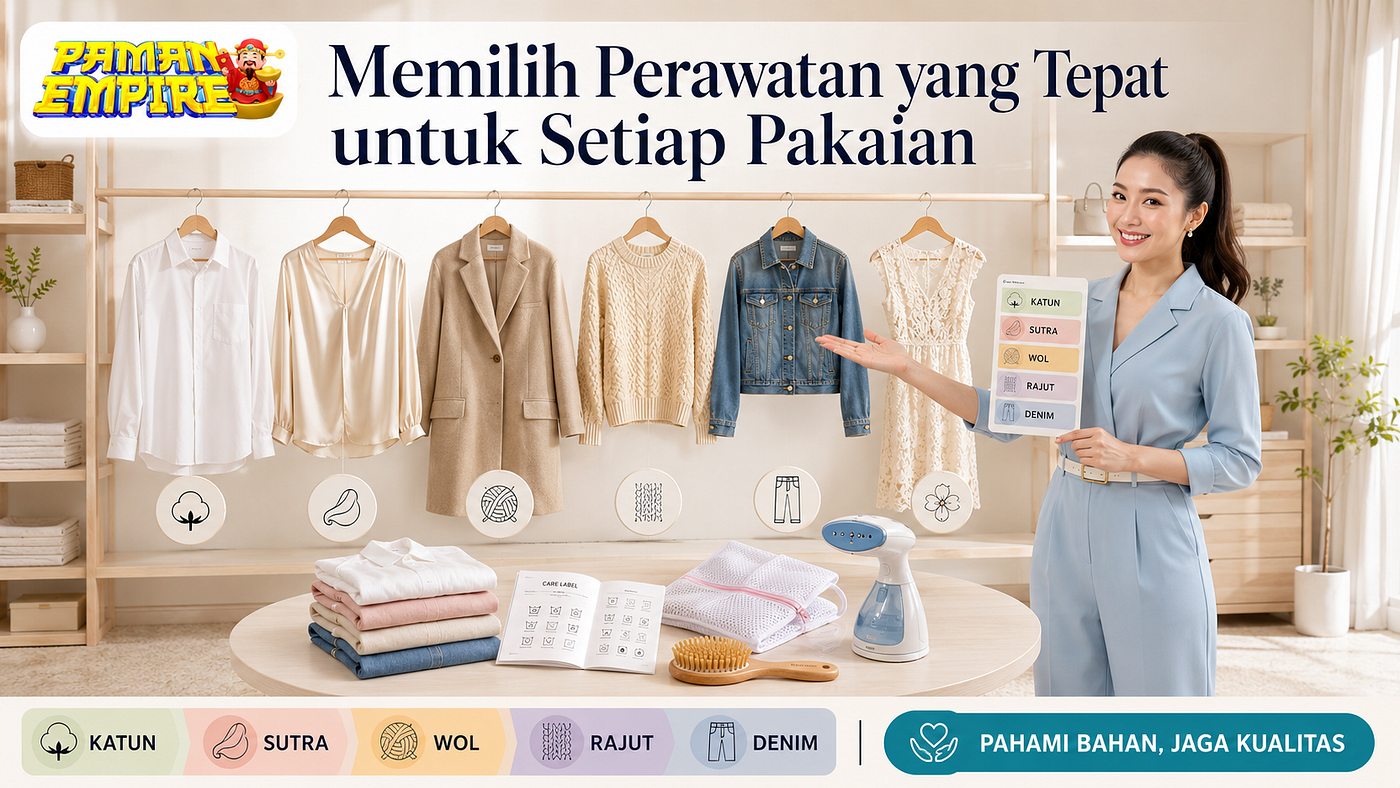 Memilih Perawatan yang Tepat untuk Setiap Pakaian: Panduan Lengkap Menjaga Kualitas dan Umur…