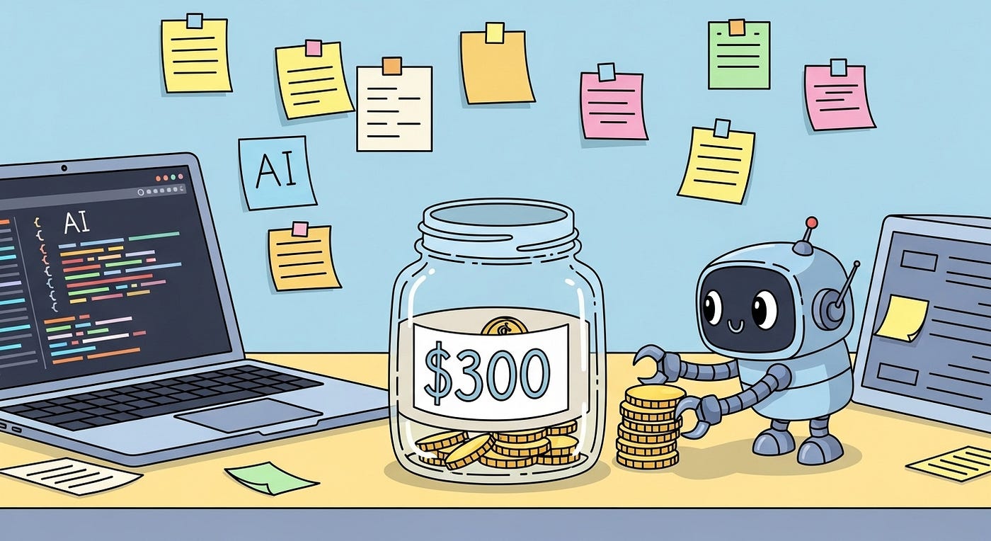 The Simple AI Playbook That Built $300/Month System