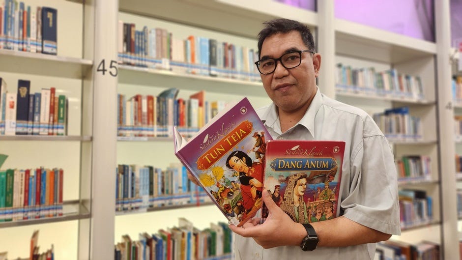 A Tribute to a Gentle Giant. Senior Librarian Mazelan pays tribute