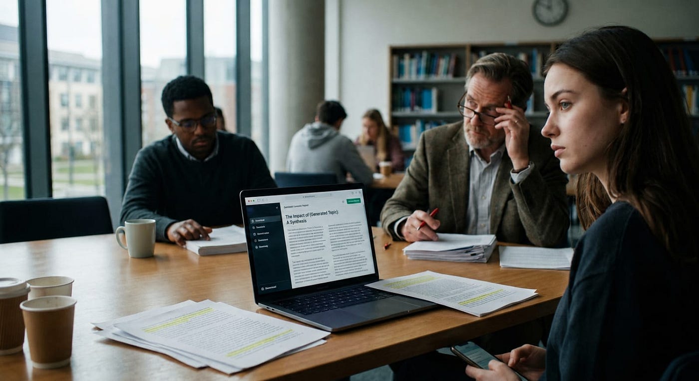 The Unspoken AI Illusion in Academia: Who Are These Assignments Really For?