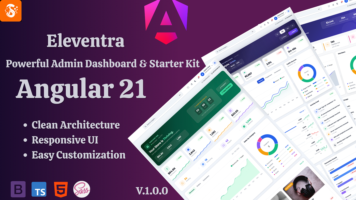 Angular 21 + Bootstrap 5: Building an Enterprise-Ready Admin Dashboard
