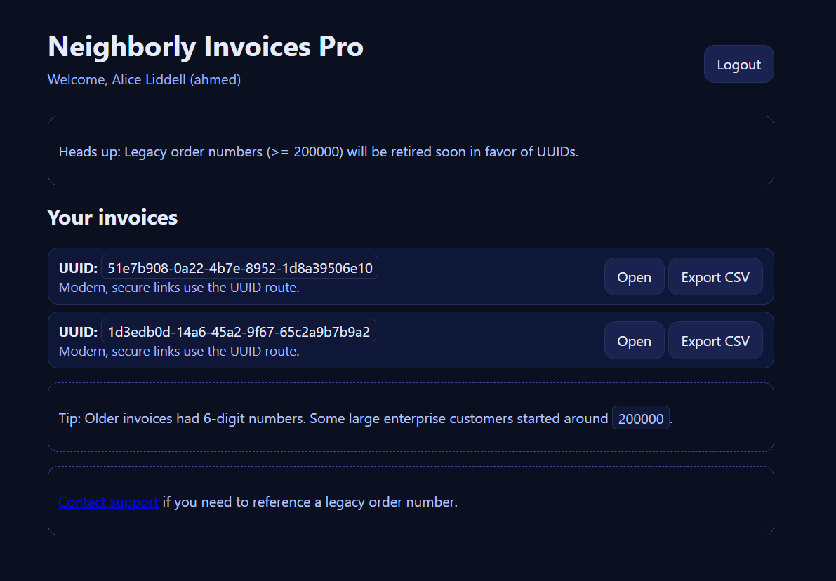 Identity Drift (IDOR) CTF Challenge | by Ahmed Mapher | Medium