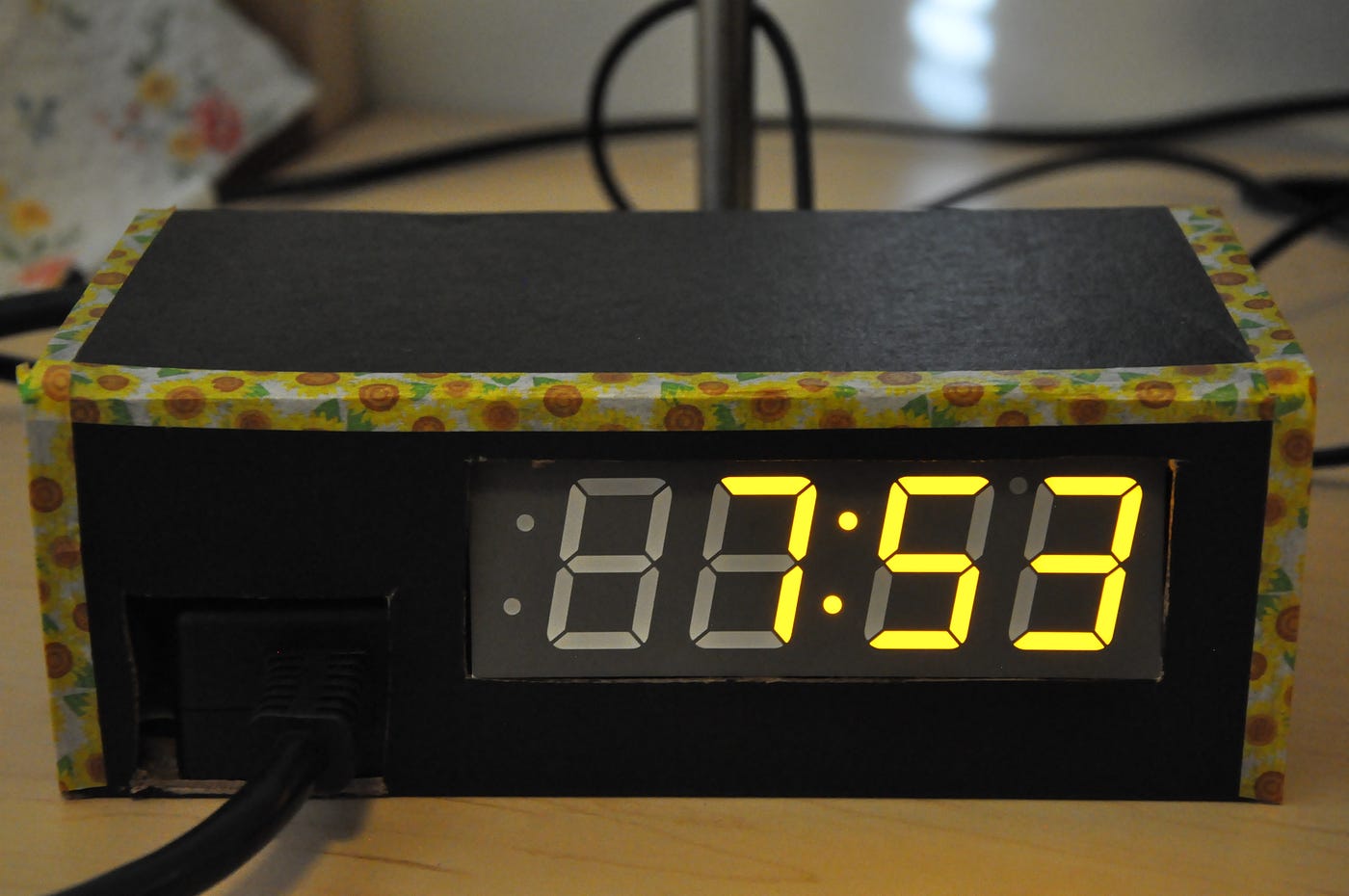 DIY wake Up Light Alarm Clock 