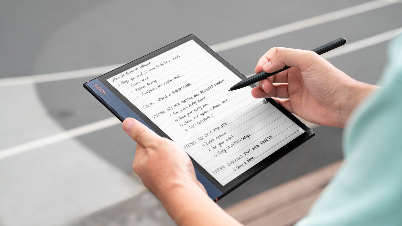 Best E Ink Tablets for Reading Large-Format PDFs | by BOOX | Medium