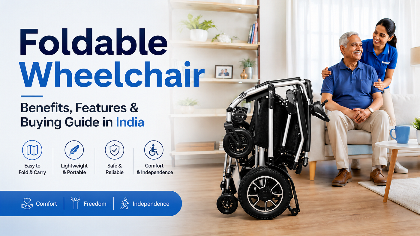 Foldable Wheelchair: Benefits, Features & Buying Guide