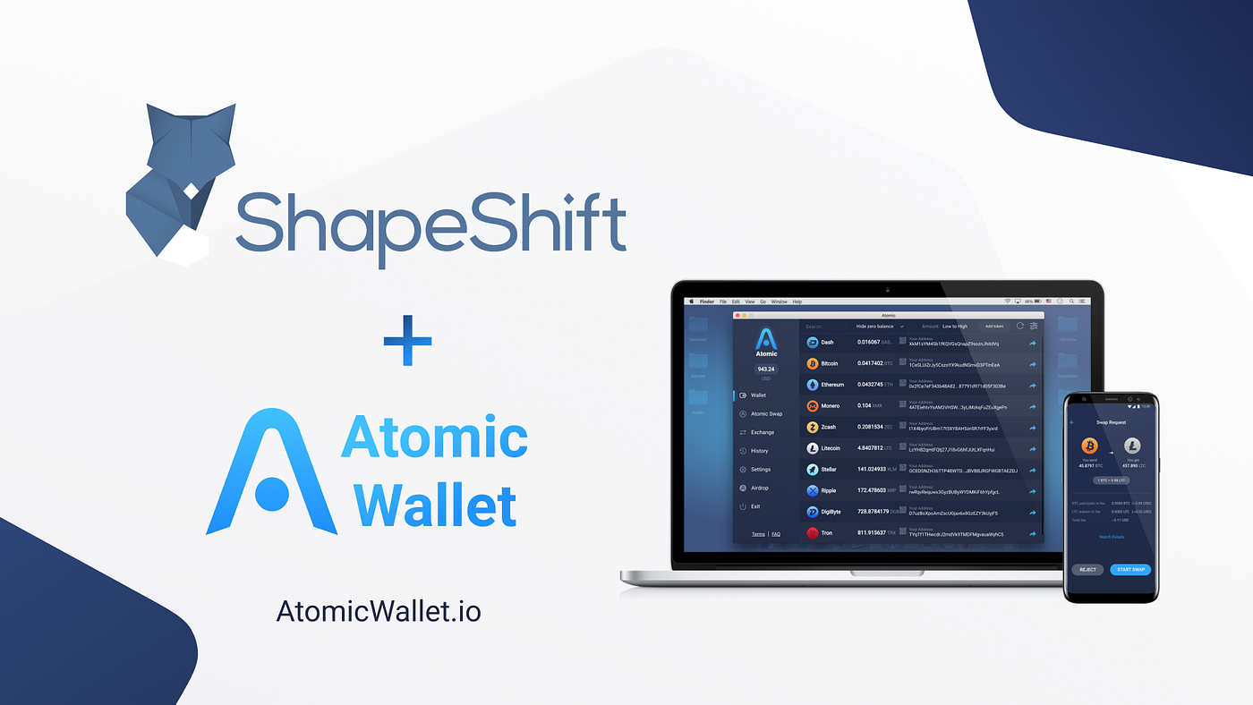 ShapeShift Exchange in Atomic Wallet | by Atomicwallet | Atomic Wallet |  Medium