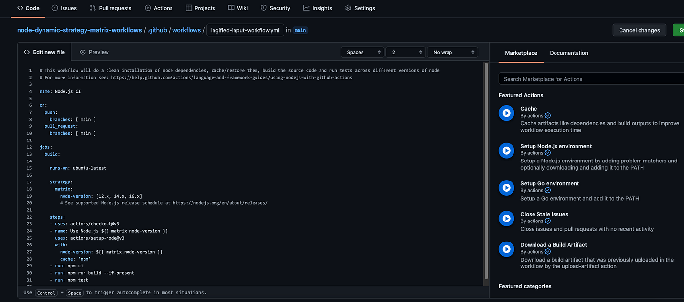 Dynamic matrix in Github action. A matrix strategy lets you use… | by  VS-404 | Medium