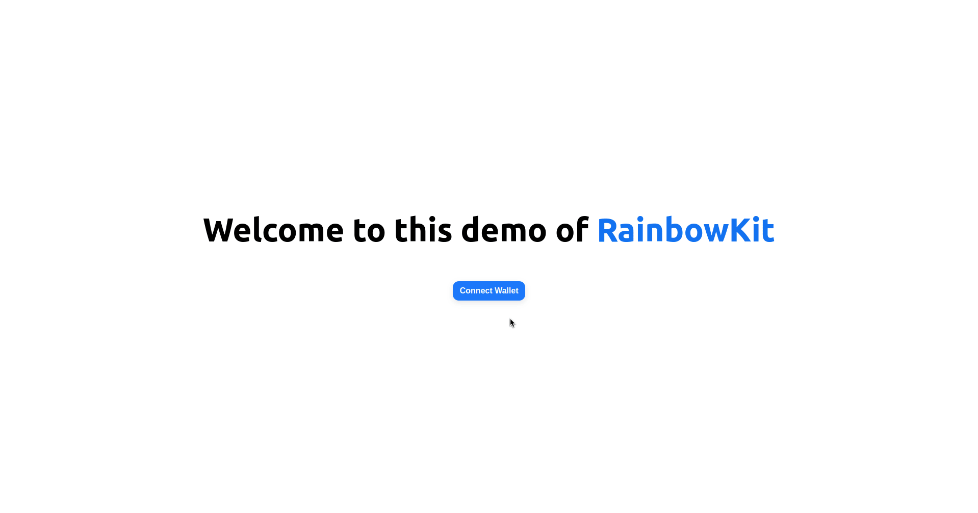 Make a beautiful Connect Wallet Button with RainbowKit and React | by Anish  De | Geek Culture | Medium
