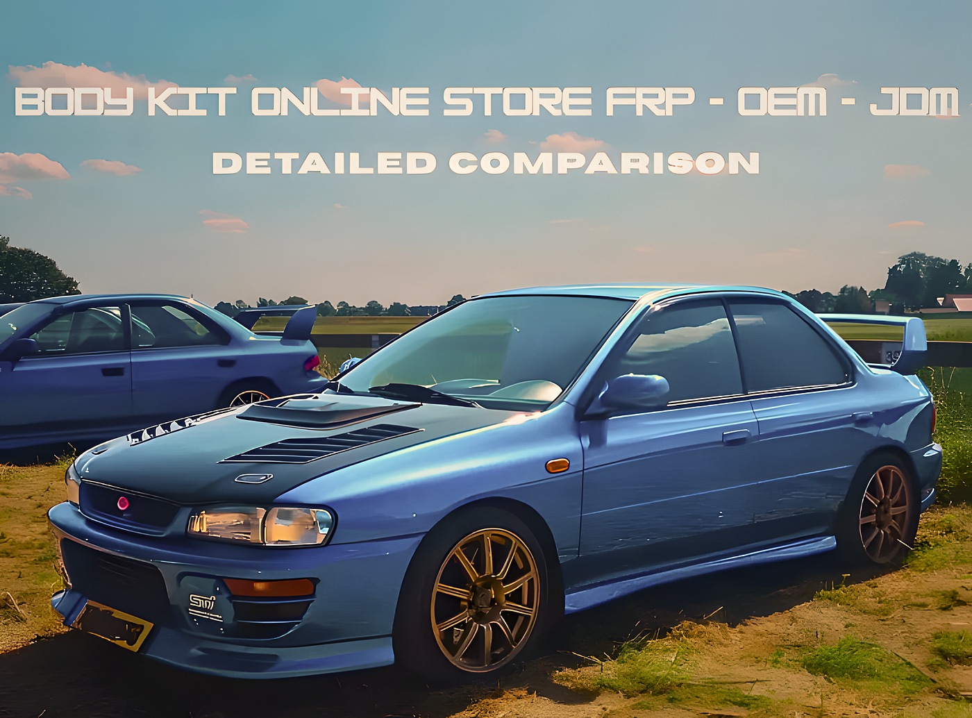 Fiberglass vs JDM vs OEM Body Kits for Toyota Caldina & Subaru Impreza