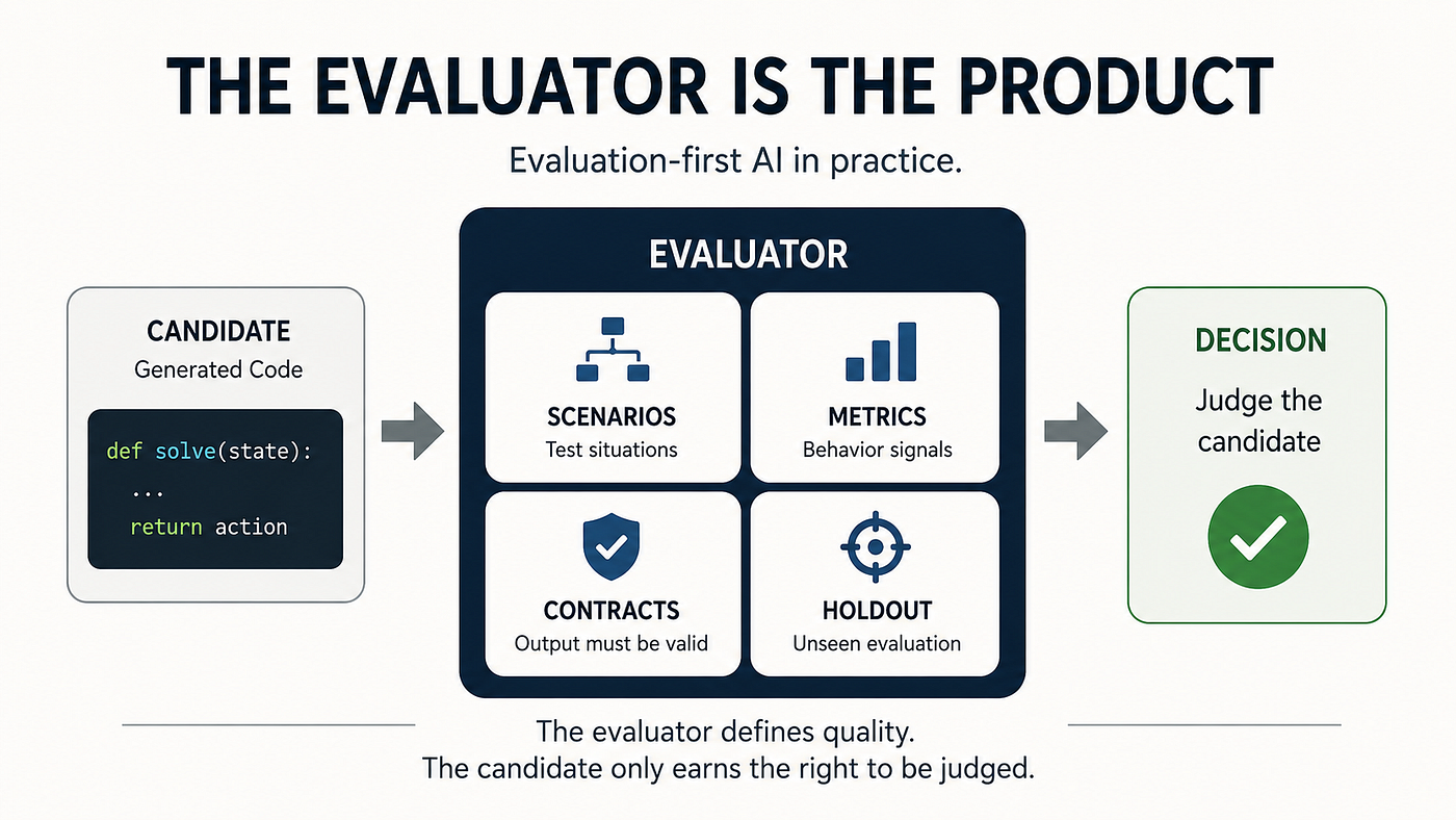 The Evaluator Is the Product: What I Learned Evolving a Retry Policy with OpenEvolve