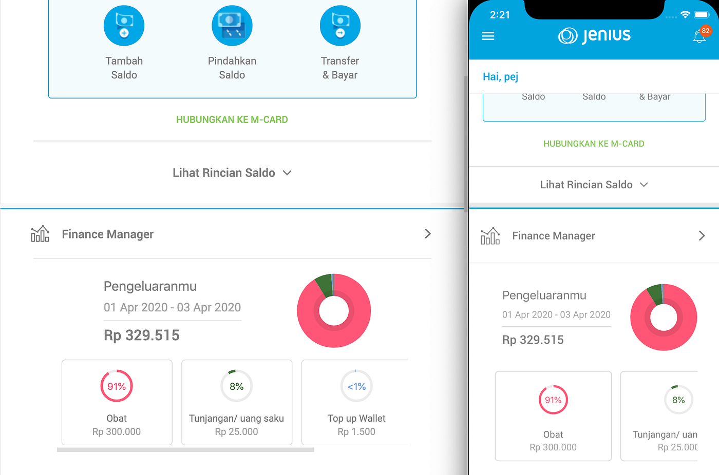 Finance Manager A.K.A. Moneytory Widget