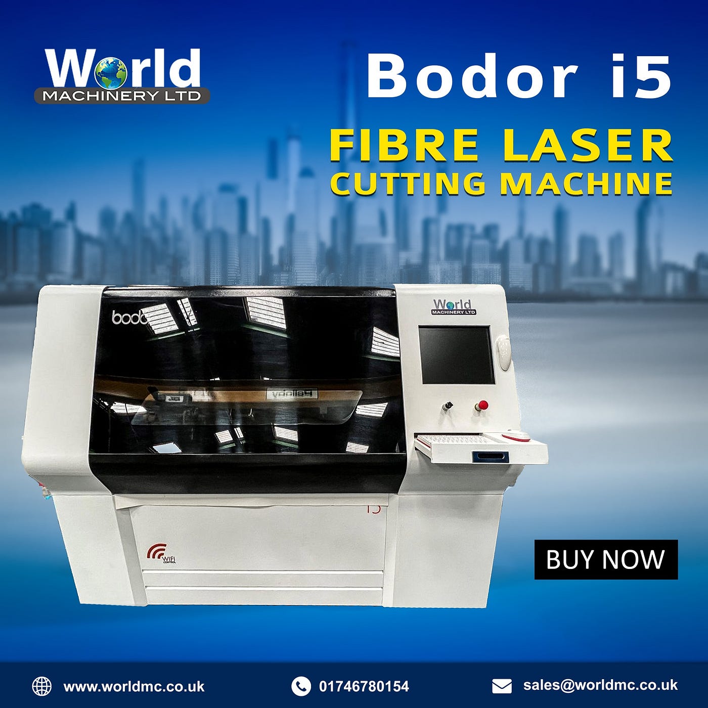 Bodor Laser Cutting Machines - World Machinery Ltd - Medium