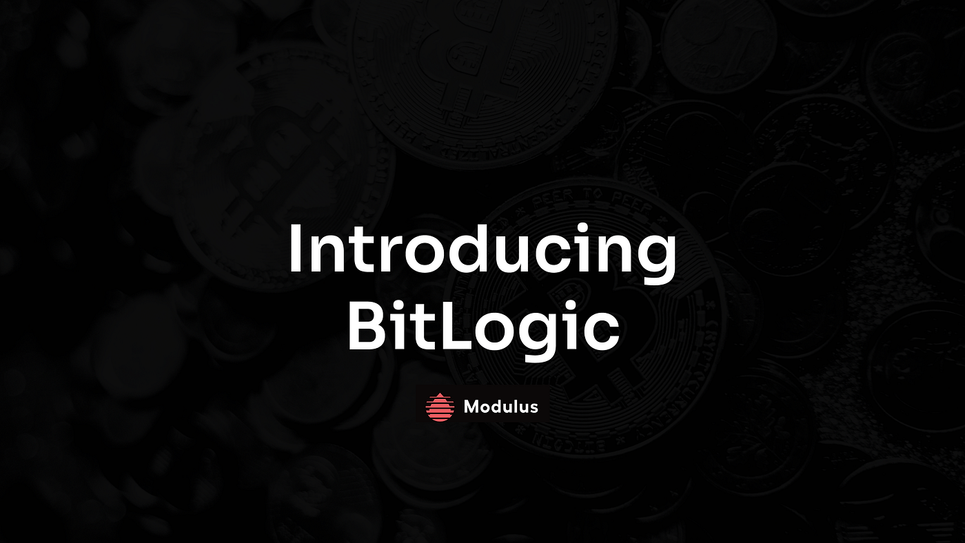 Introducing BitLogic