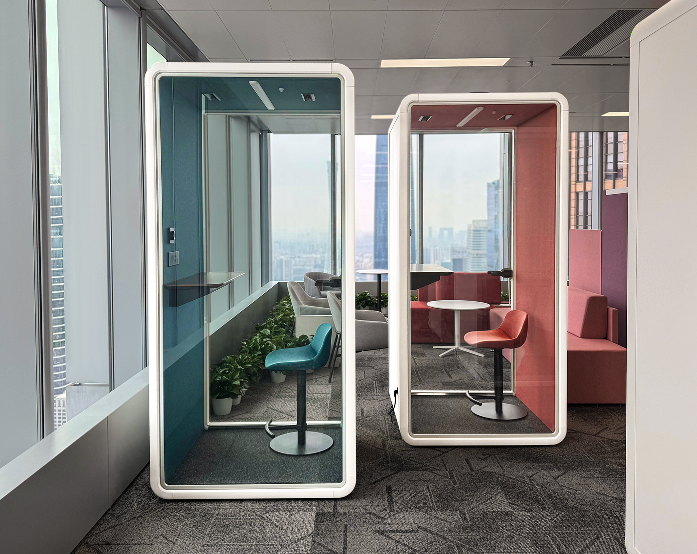 How can companies in Guangzhou’s premium CBD use office pods to reinvent their workspace ecosystem?