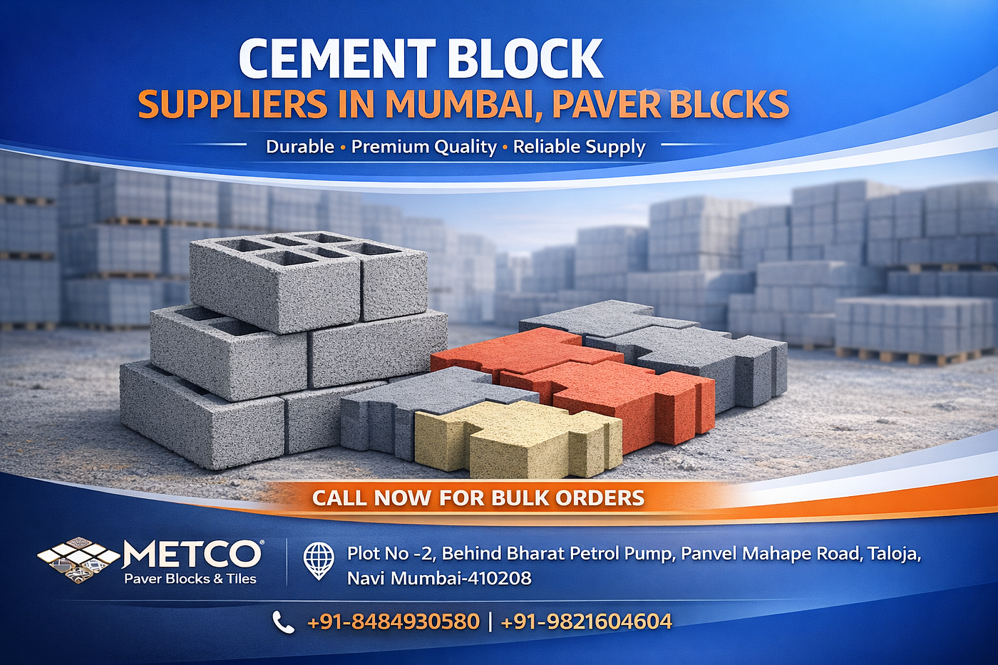Finding Reliable Cement Block Suppliers in Mumbai: Your Guide to Quality Construction Materials