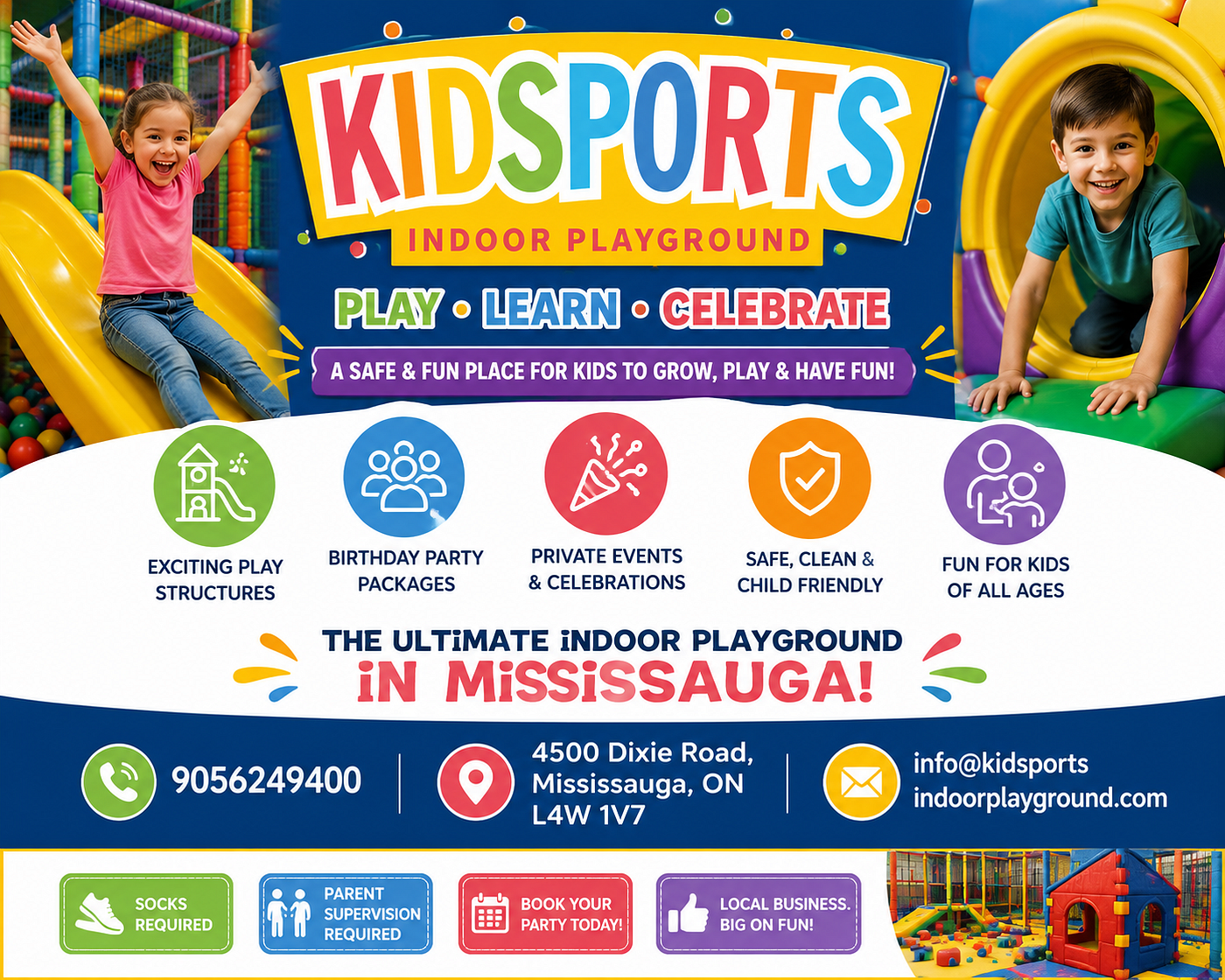 Rainy Day Fun in Mississauga: Best Indoor Play Ideas for Families