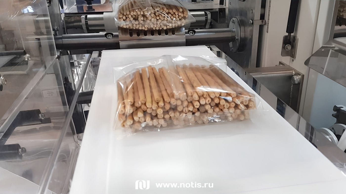 Innovative Breadstick Packaging Solution: NOTIS Automatic Line for Efficient Production
