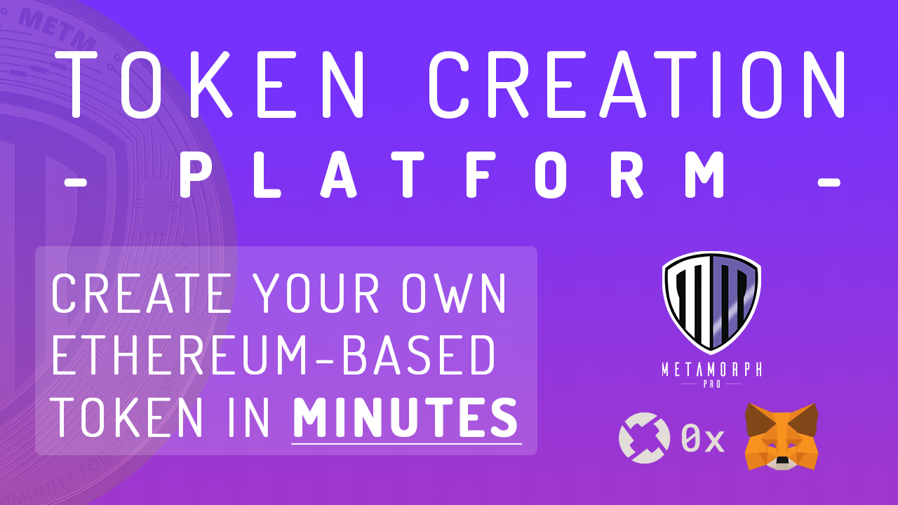 Australian Startup MetaMorph Has Launched a Legally-Approved Cryptocurrency  Token Creation Platform With NXT | by Daniel Lew | MetaMorph.Pro — DEX of  Tomorrow $METM | Medium