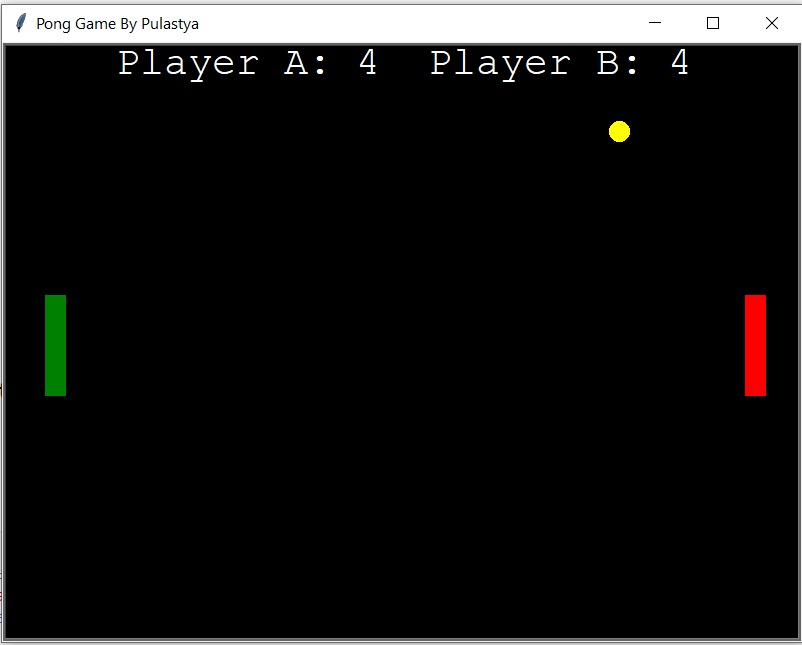 How to make a Ping Pong Game in Python, by Programer Pulastya, How to  make complex games in python.