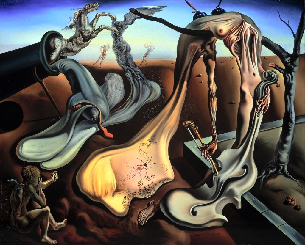 Salvador Dali、INSTRUMENT MASOCHISTE、画集画 Salvador Dali、INSTRUMENT MASOCHISTE、画集画