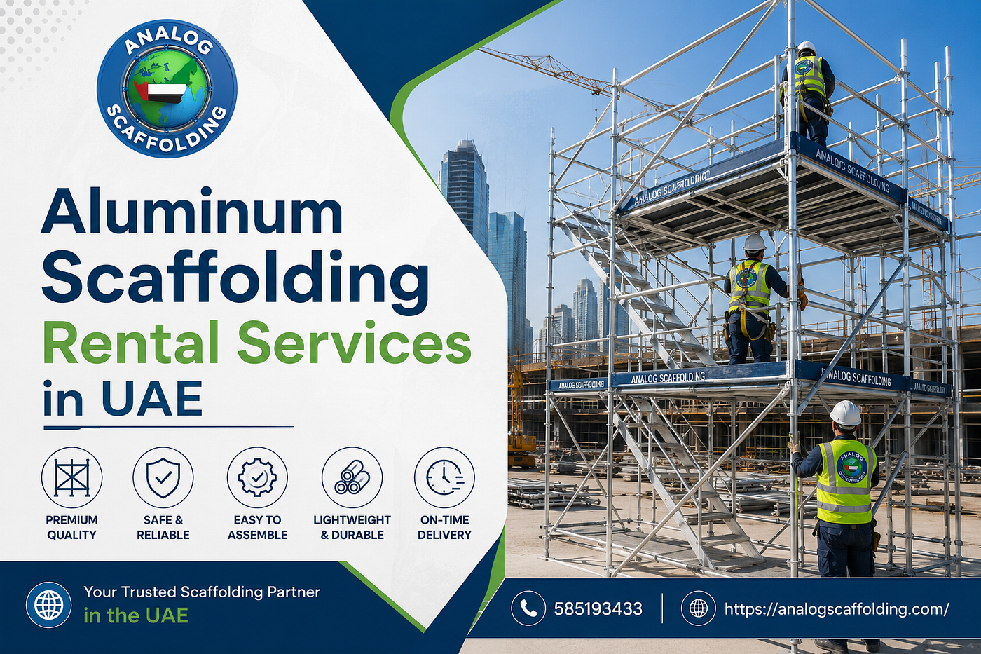 Aluminum Scaffolding Rental Services in UAE