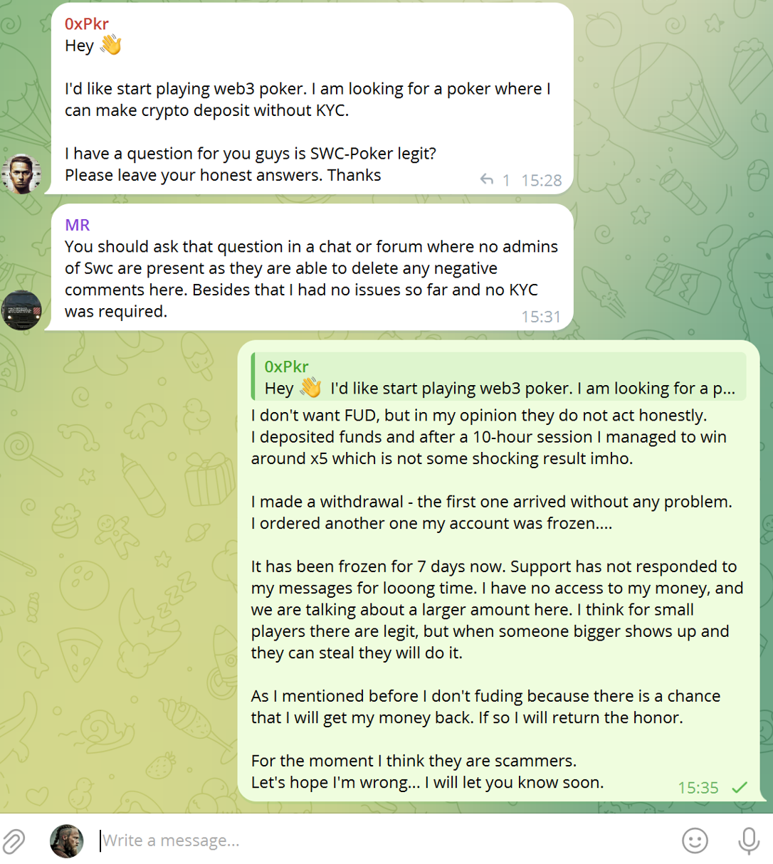 SWC-Poker: When Winning Becomes Your Worst Enemy - BAN | Medium