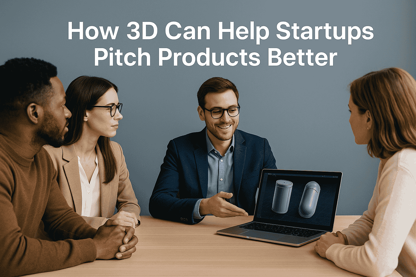 How 3D Can Help Startups Pitch Products Better