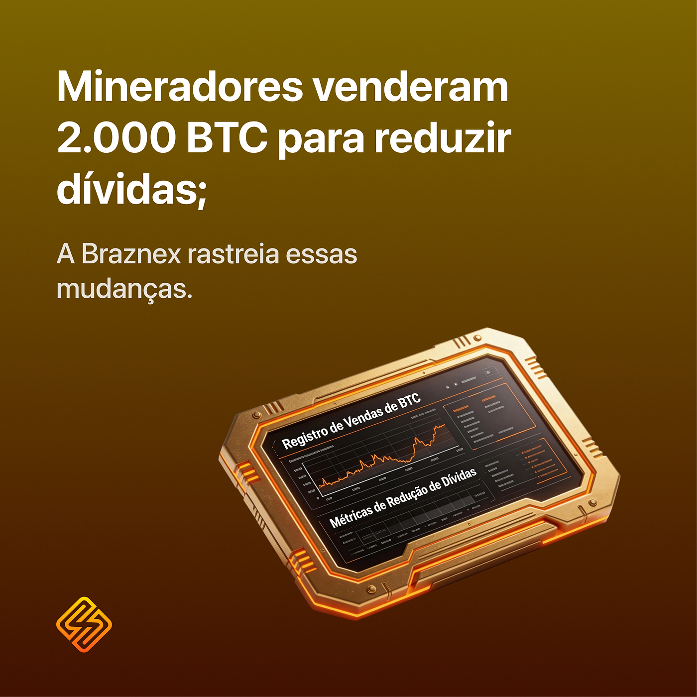 Economia de Mineração Cripto: Análise Objetiva de Ajustes On-Chain via Braznex