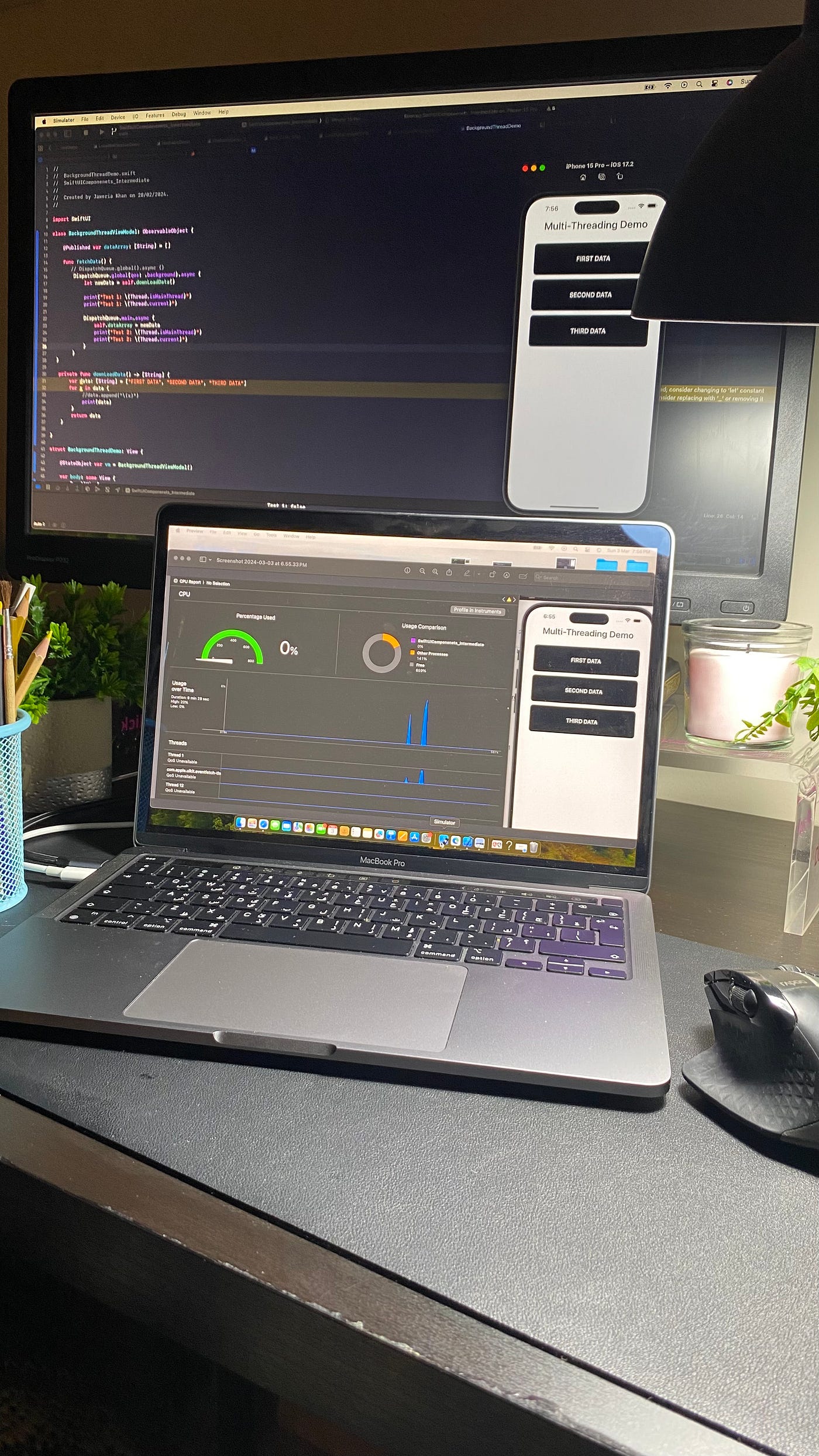 コンピュータ・IT Multithreading for Visual Effects