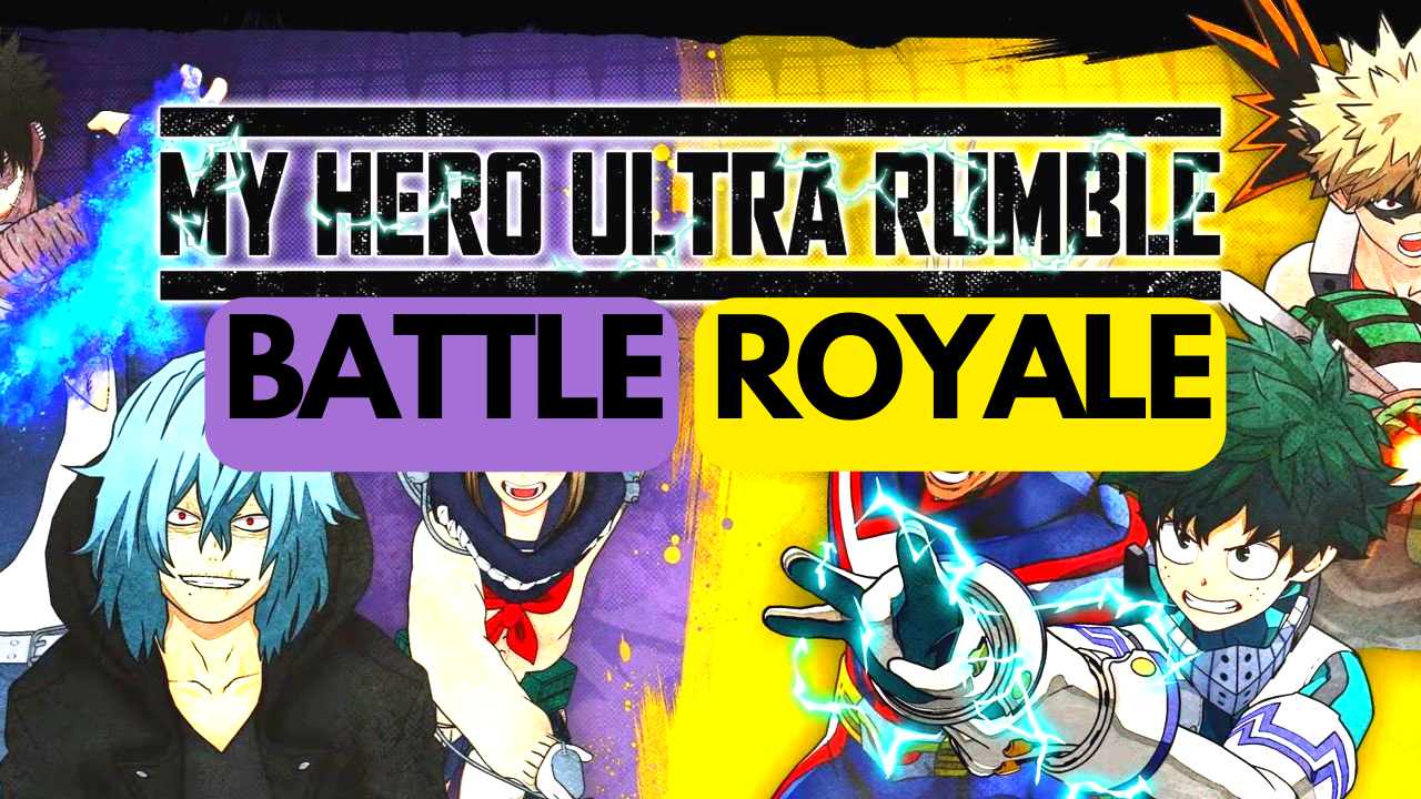 My Hero Academia terá game Battle Royale com Beta Aberto este mês