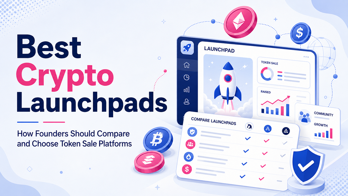 Best Crypto Launchpads in 2026: How Founders Should Compare and Choose Token Sale Platforms