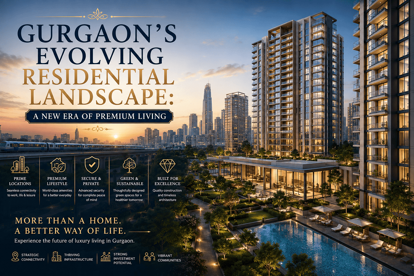 Gurgaon’s Evolving Residential Landscape: A New Era of Premium Living