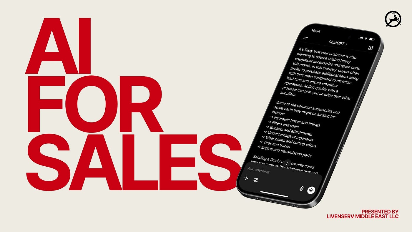 AI for sales people | A workshop in UAE