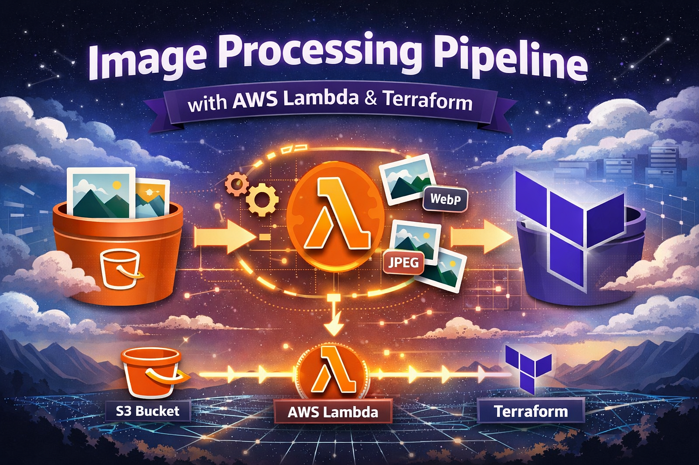 Day 18 of #30daysofawsterraform: Building an Image Processing Pipeline with AWS Lambda and…