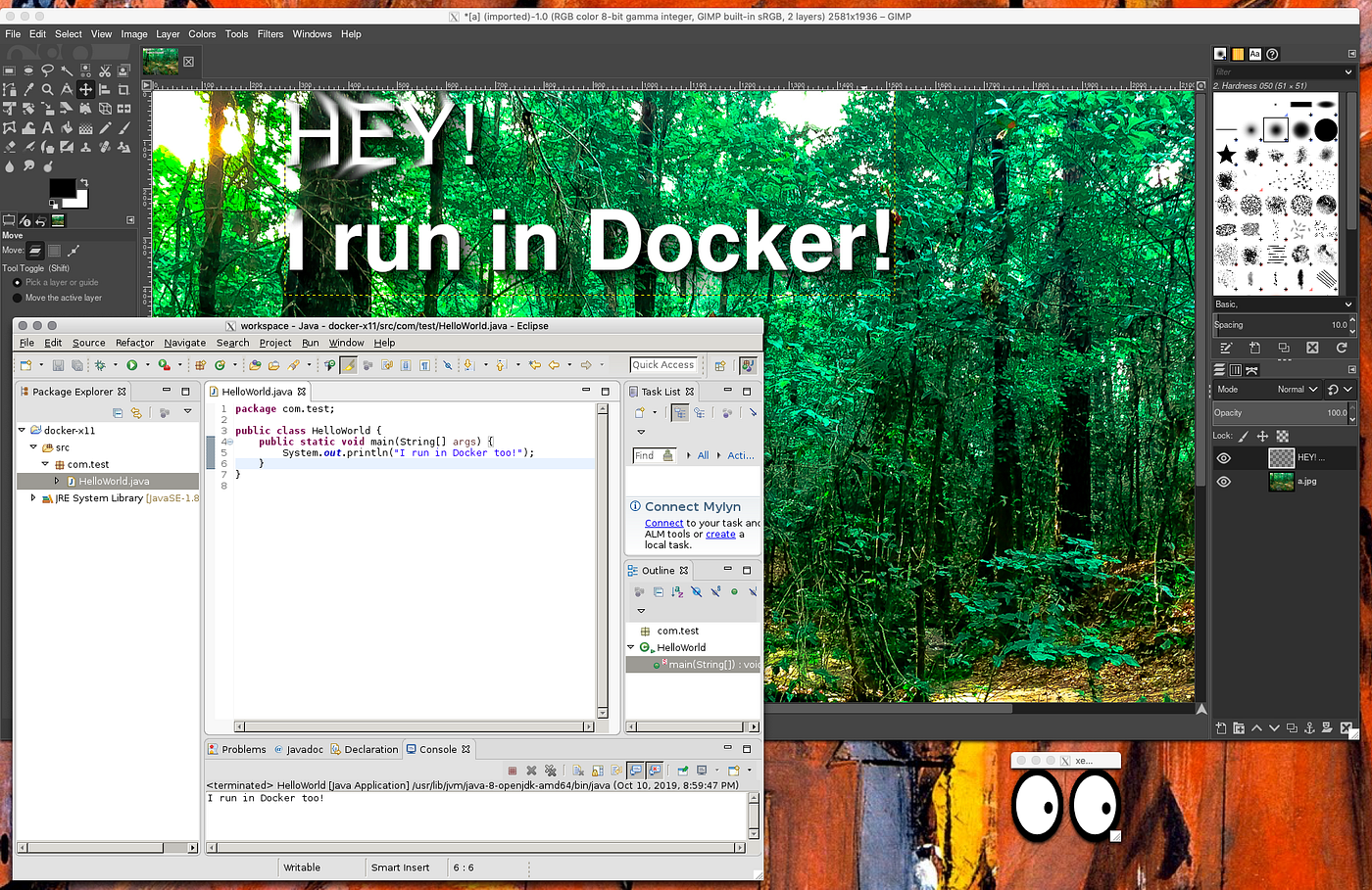 Running Desktop Apps in Docker. Learn how to run desktop apps, such as… |  by Nassos Michas | Better Programming
