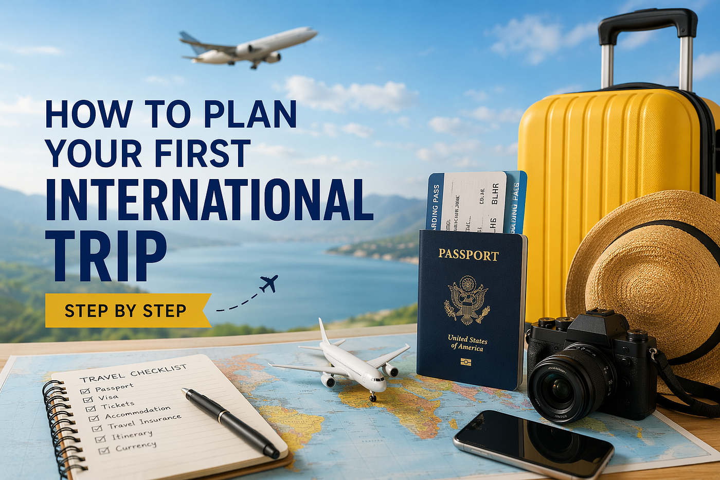 How to Plan Your First International Trip Step by Step