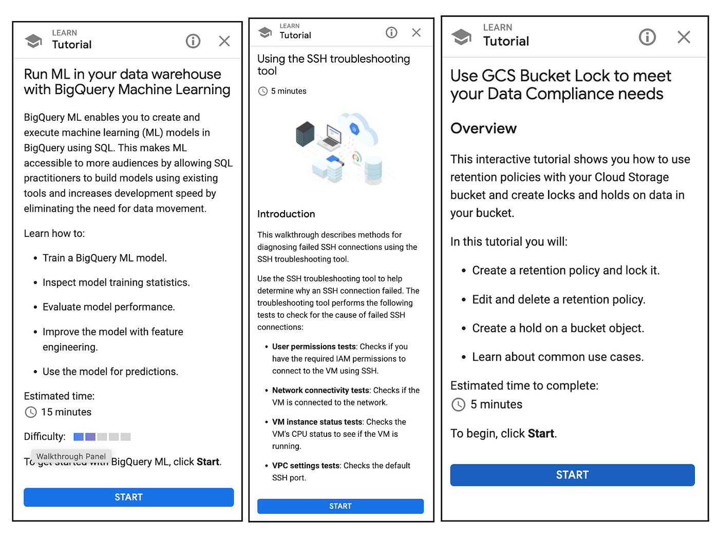 Google Cloud Interactive Tutorials — Week 13 : Aug 24 — Aug 30