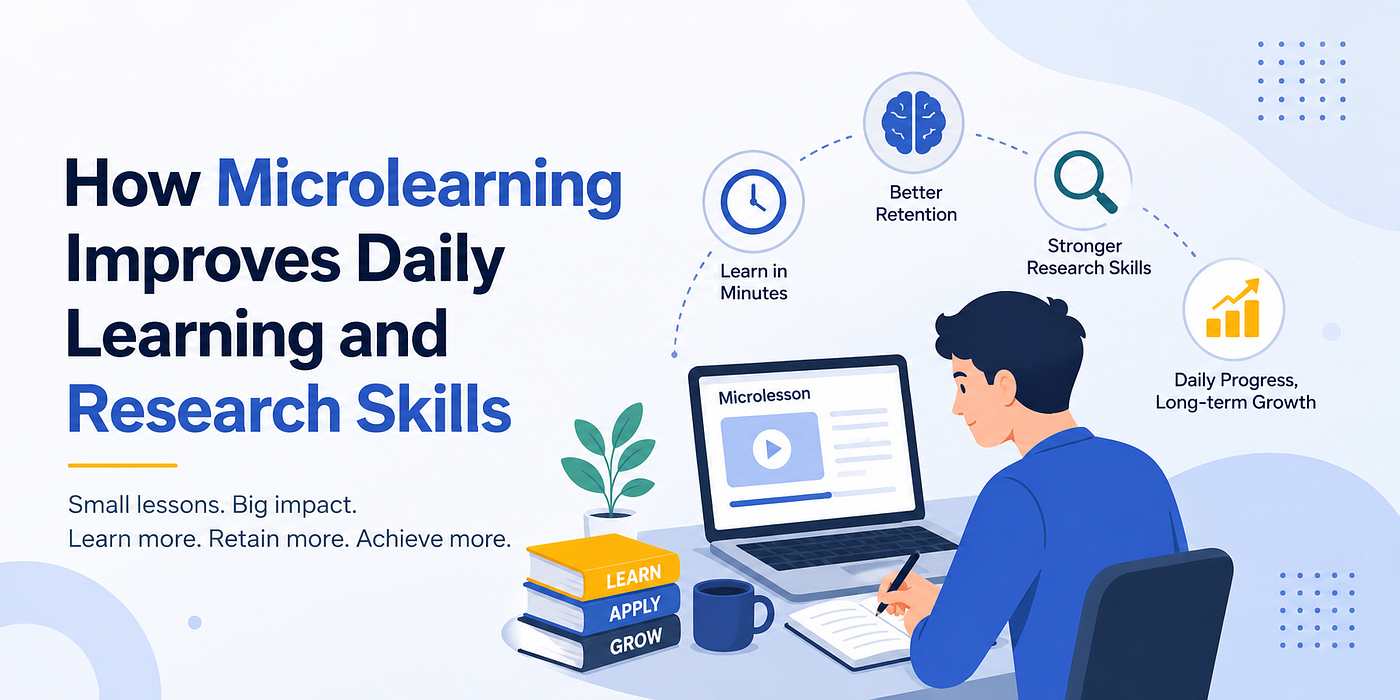 How Microlearning Improves Daily Learning and Research Skills