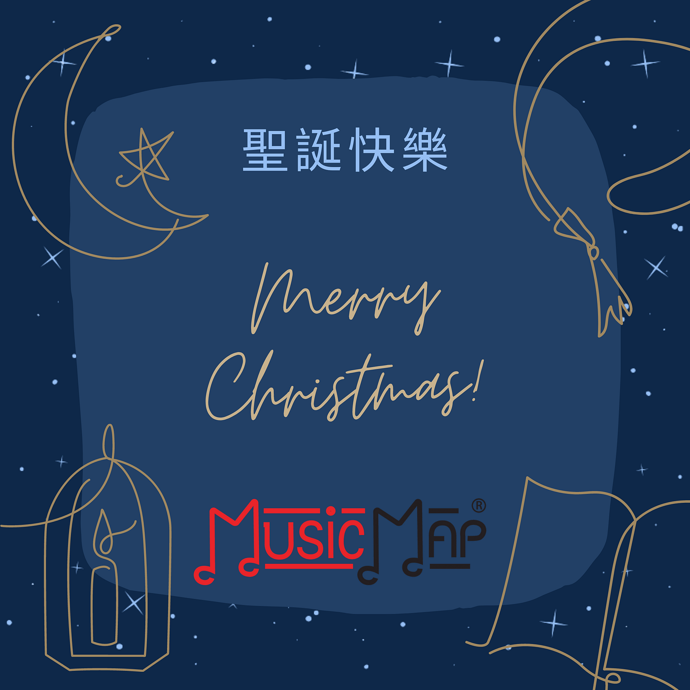 Music Map祝大家聖誕快樂，Merry Christmas!!