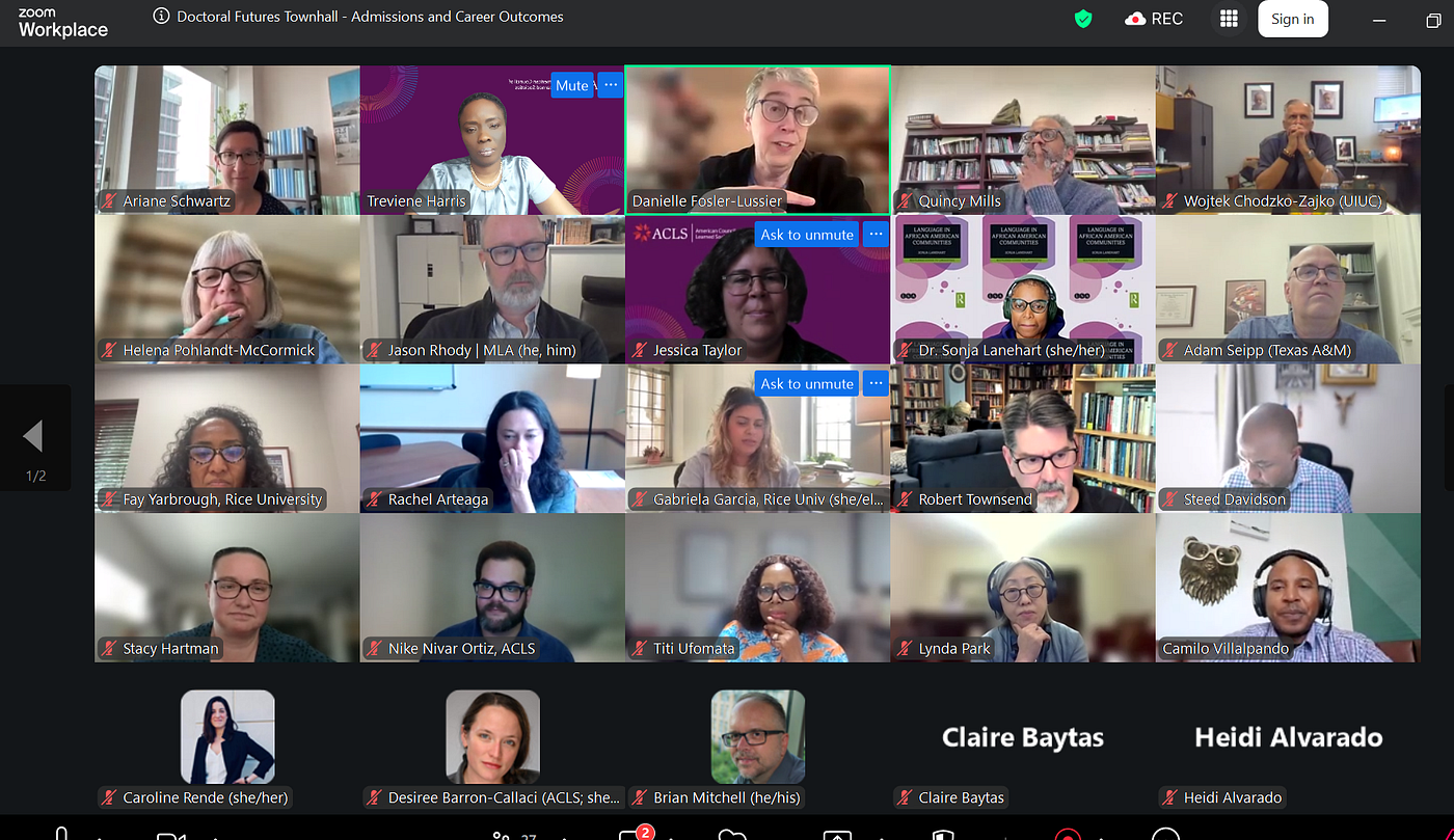 What We’re Building Towards: 5 Insights from the Doctoral Futures Town Halls