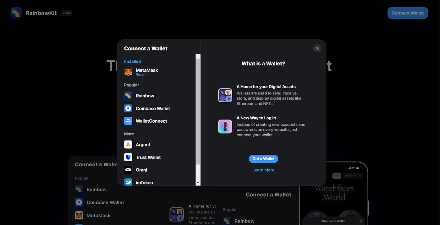 How to Connect MetaMask Wallet Using RainbowKit Provider in a Next.js  Project | by Dinal Udagedara | Medium